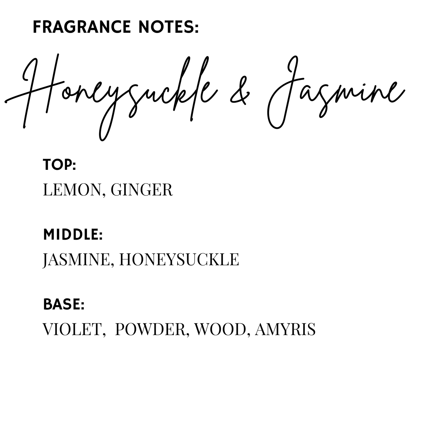 Honeysuckle & Jasmine *Limited*