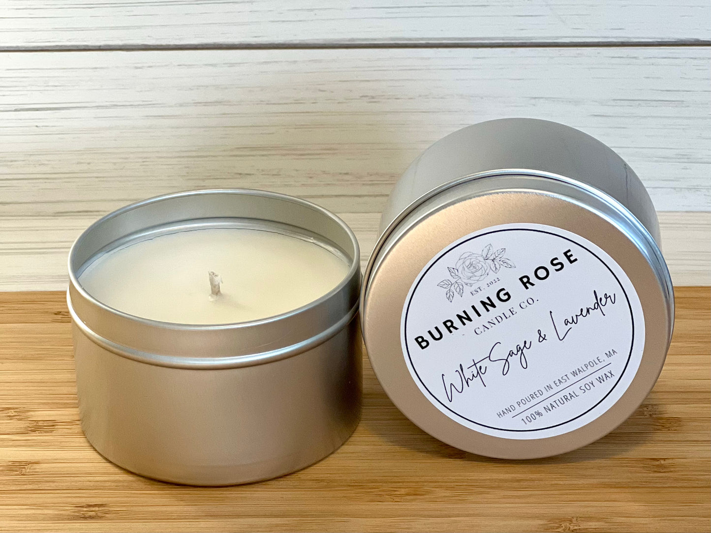 White Sage & Lavender Candle